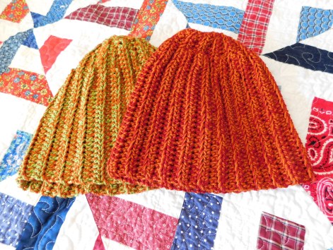 Crocheted Hat #5 &amp; #9