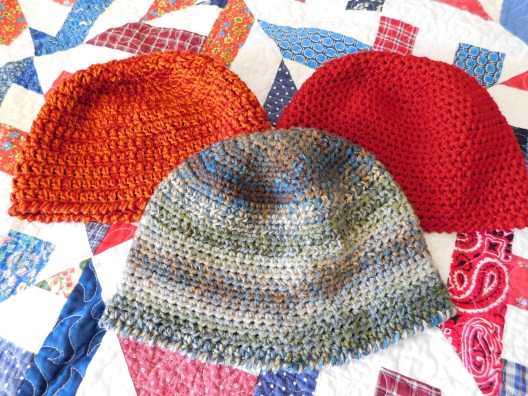 Crocheted Hats #6-8