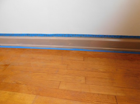 Sewing Room Painted Trim 3 4-5-20