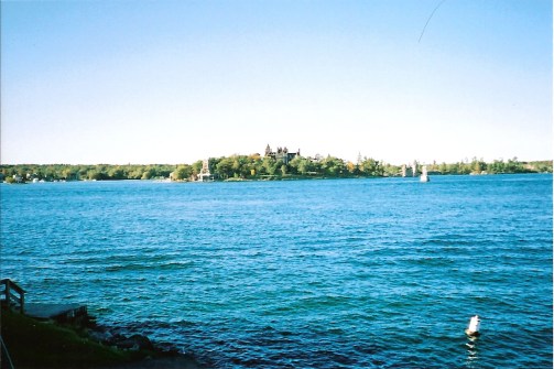 Boldt Castle (from my balcony)