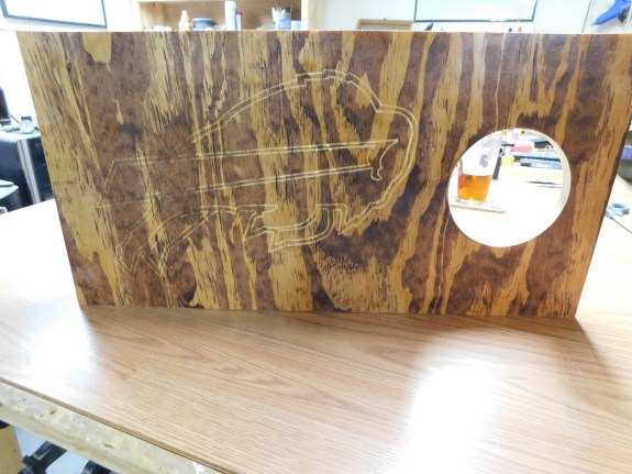 Buffalo Bills Mini Corn Hole Board 5-26-20