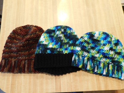 Crocheted Hats 13-15