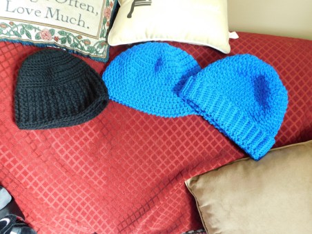 Crocheted Hats Detail 10-12