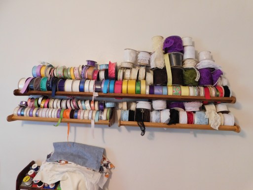 Spooled Ribbon Shelves