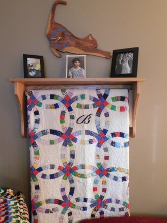 Quilt Rack Installed 6-12-20