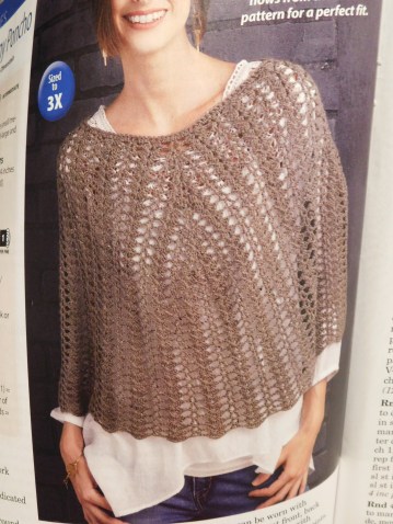 Tiffany Poncho CW102019