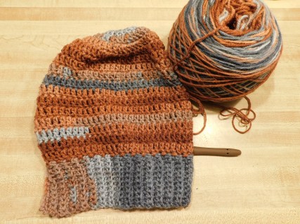 Crocheted Hat Ice Yarns