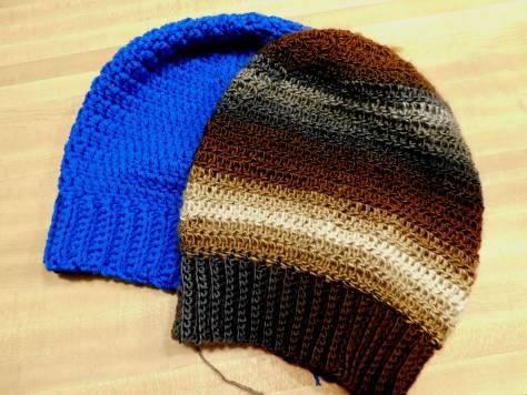 Crocheted Hats #16 &amp; 17