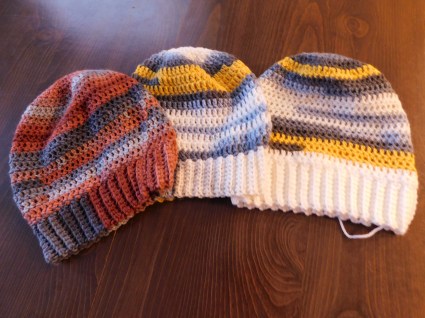 Crocheted Hats #18-20