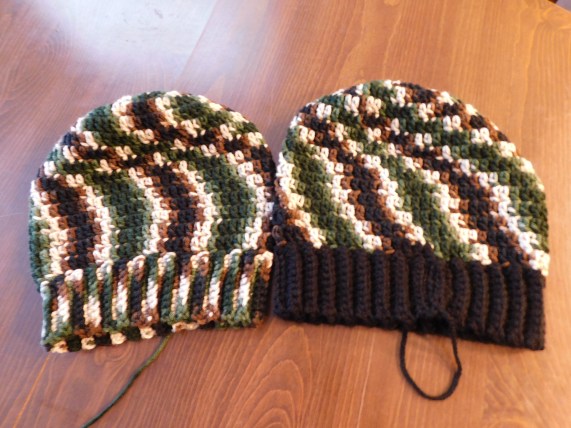 Crocheted Hats #21 &amp; 22