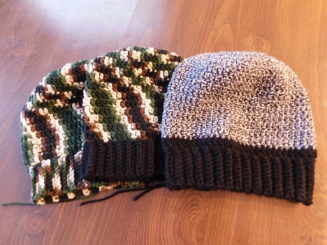 Crocheted Hats #21-23