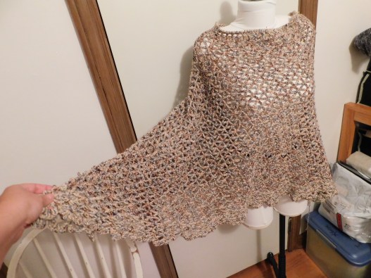 Crocheted Poncho 2 2020