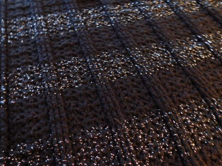 My Misty Morning Lapghan Detail