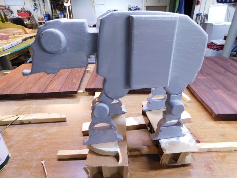 At-At Bird Feeder 1st Coat of Gray