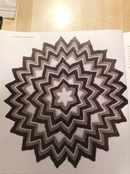 Six-Pointed Star Afghan