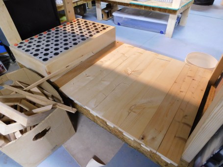 Finishing Bench Shelf