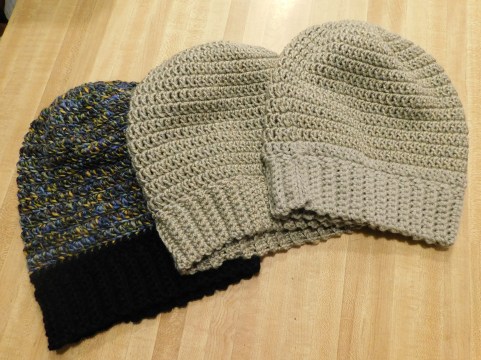 Crocheted Hats #27-29