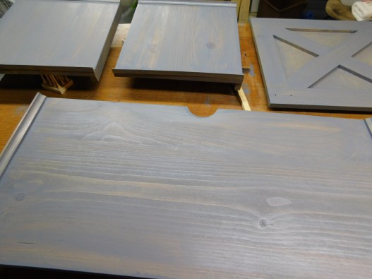 T-E TV Center Shelves Gray Coat 1-10-21