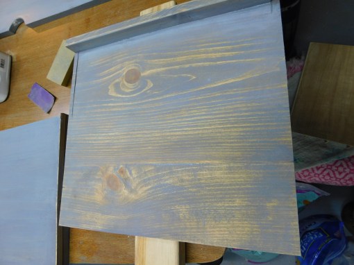 T-E TV Center Shelf Sanded 1-24-21