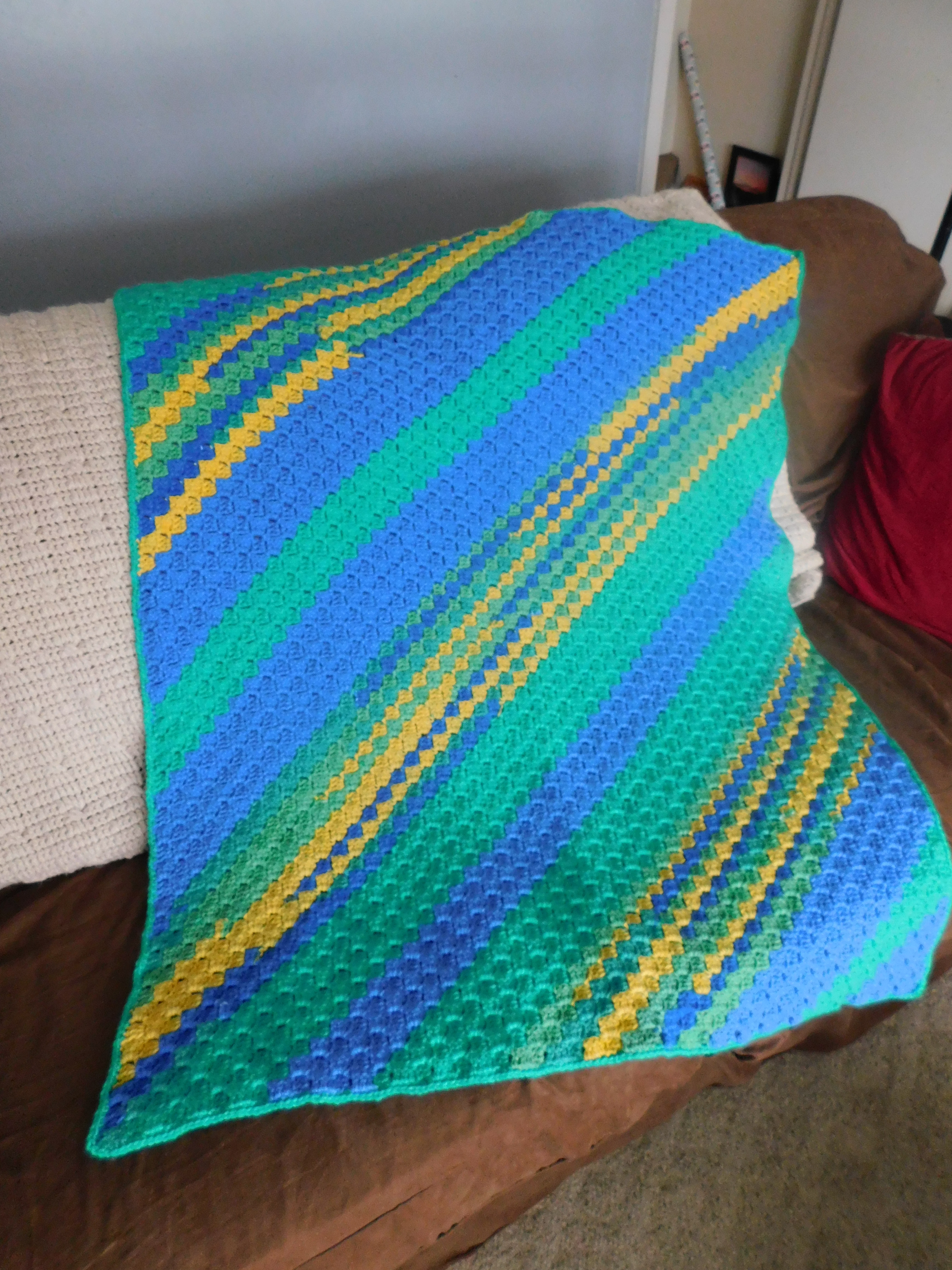 Project Linus Blanket #35 Skateboarding Dinosaur