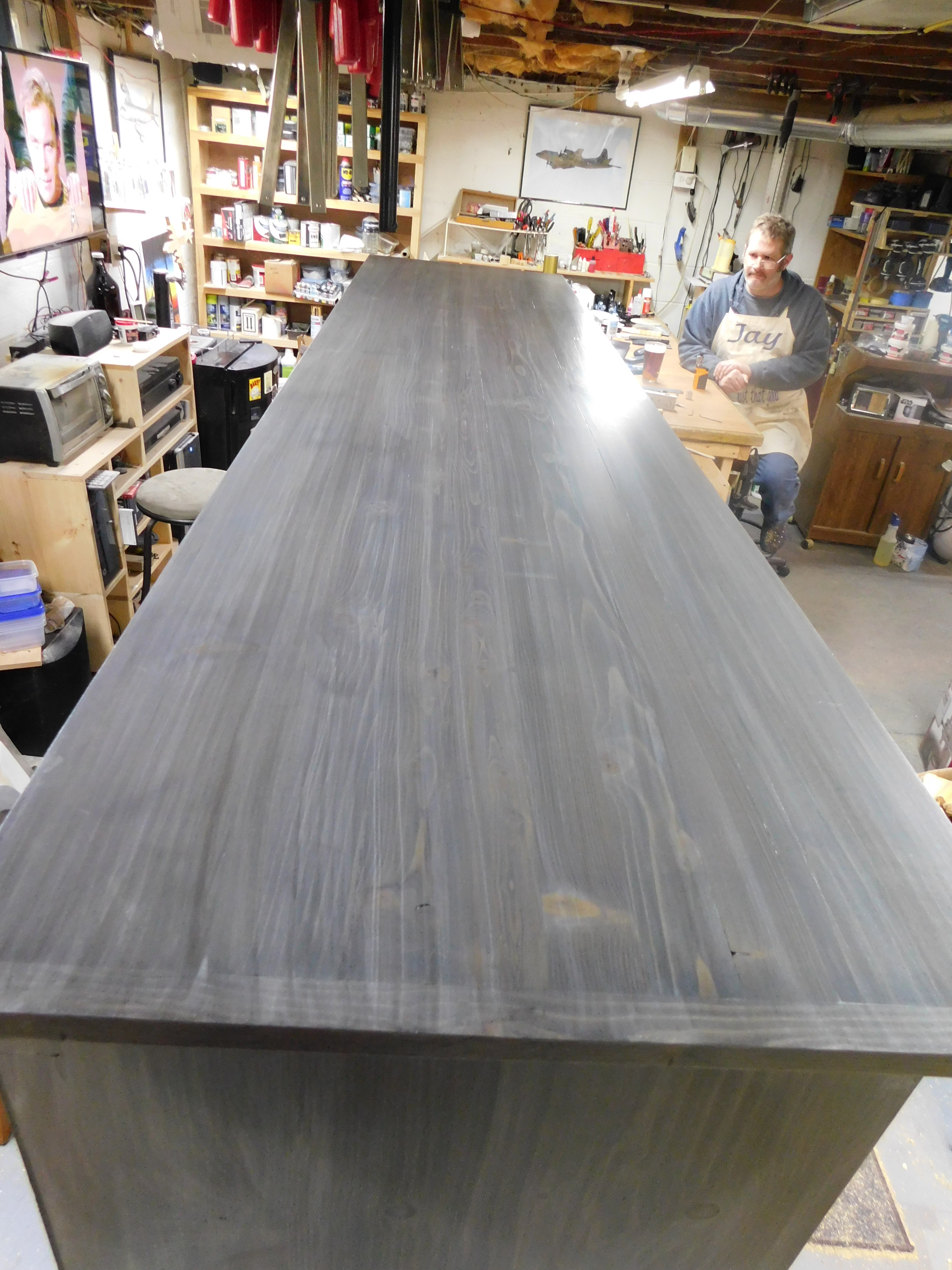 T-E TV Center Finished Top