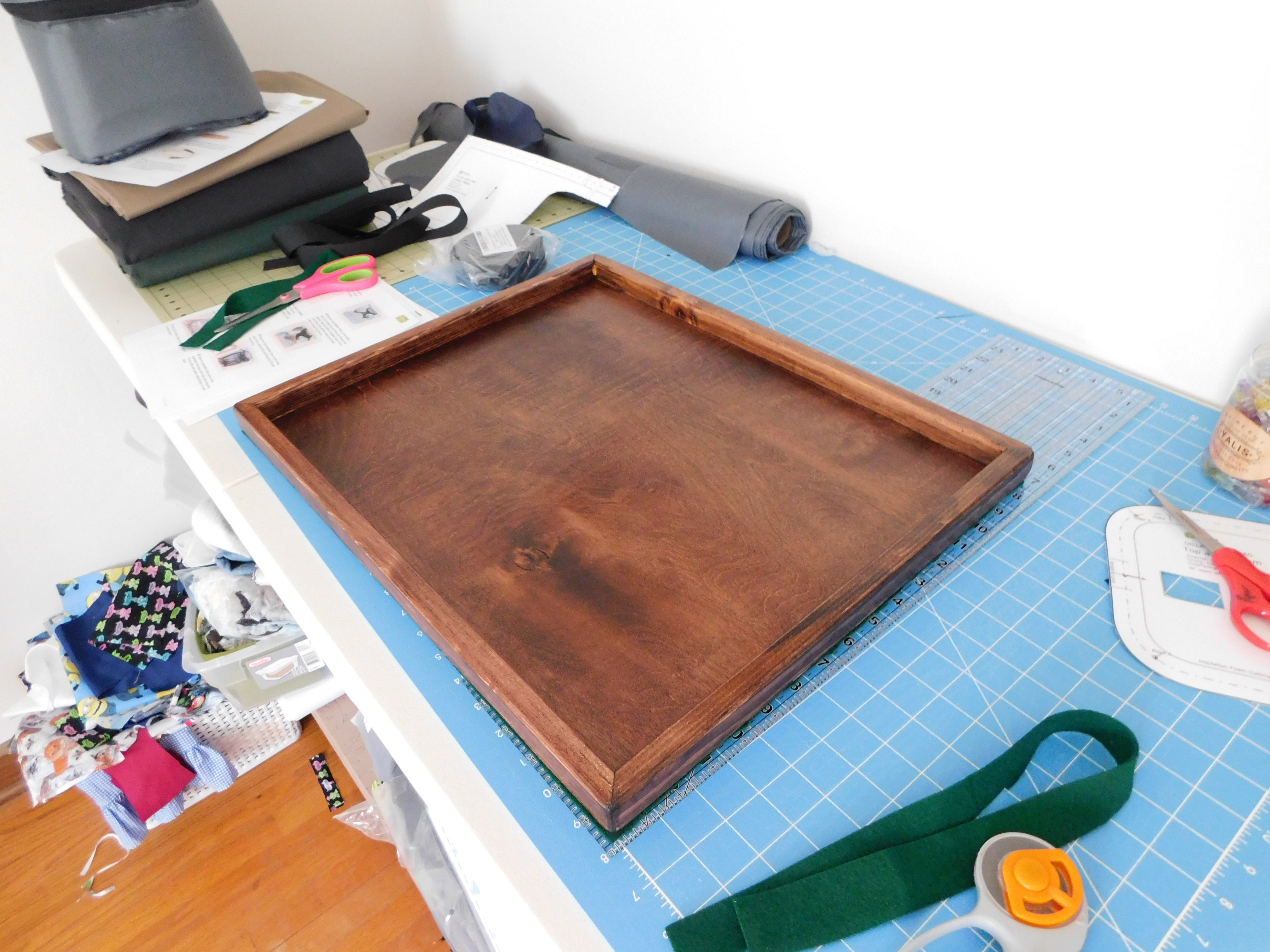 Sewing Tray Finished 5-1-21