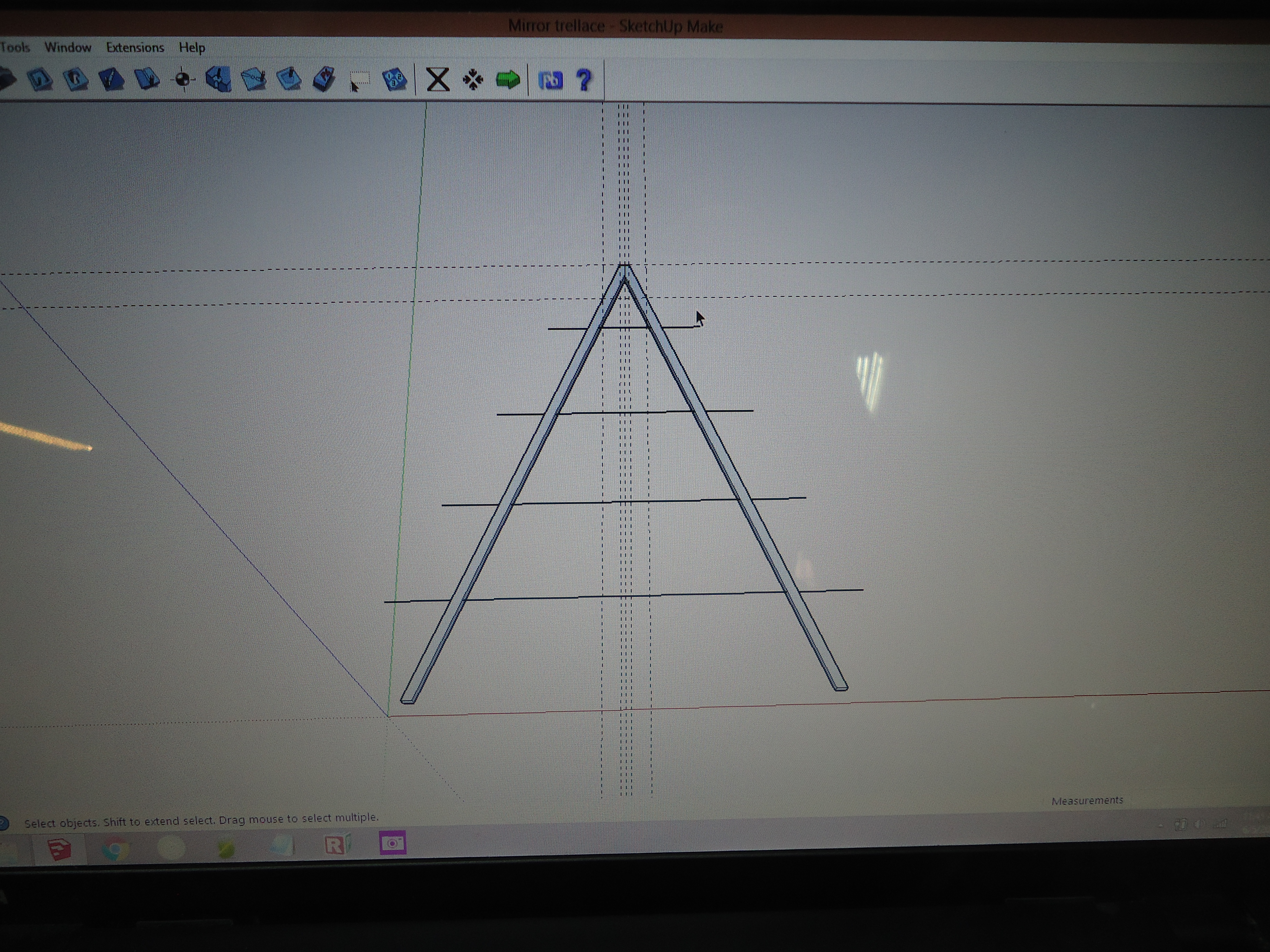 Rose Trellis Pt 2 Drawing 2021