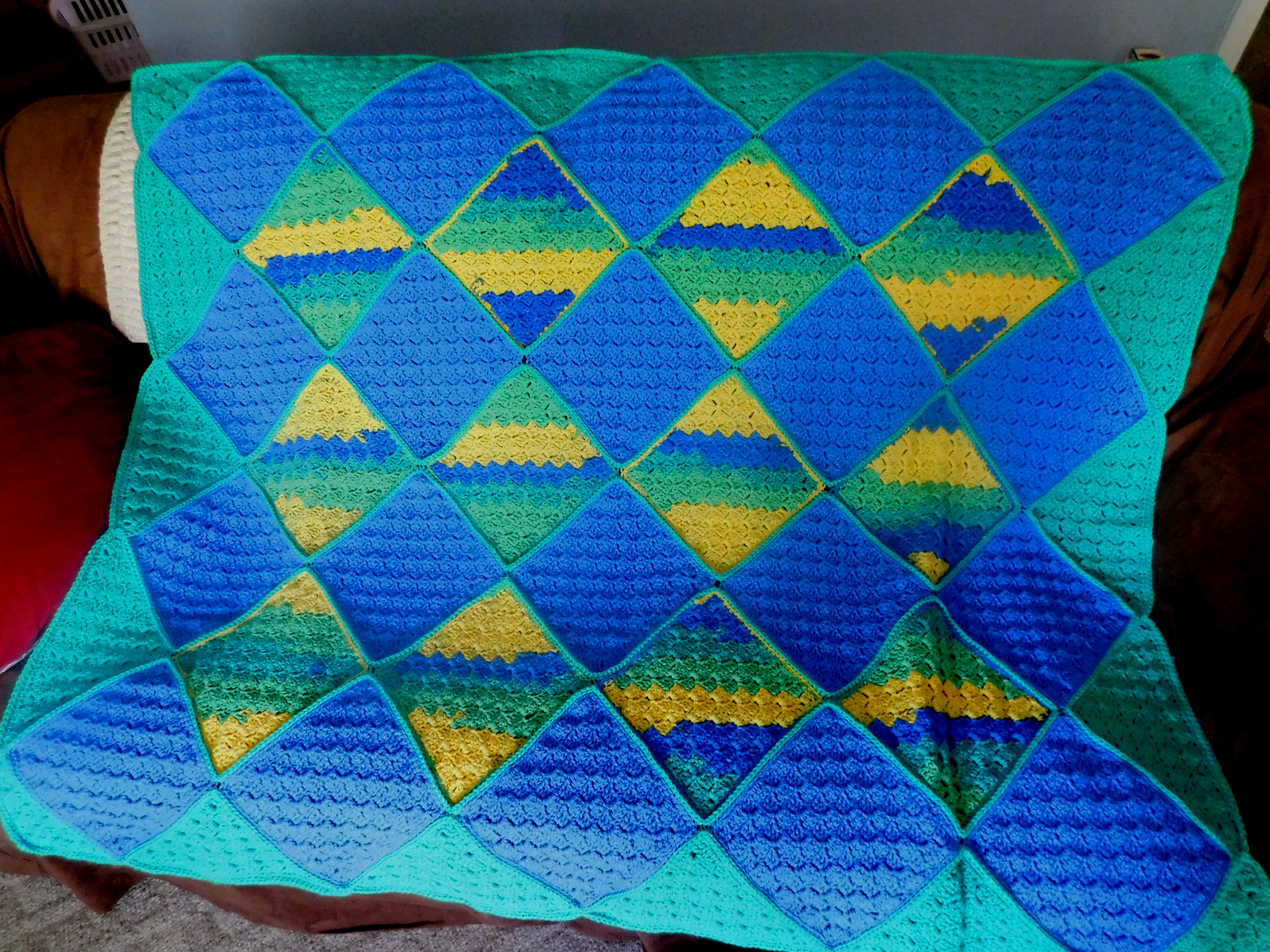 Project Linus Blanket #36 Wrong Kind of Diamond 6-17-21