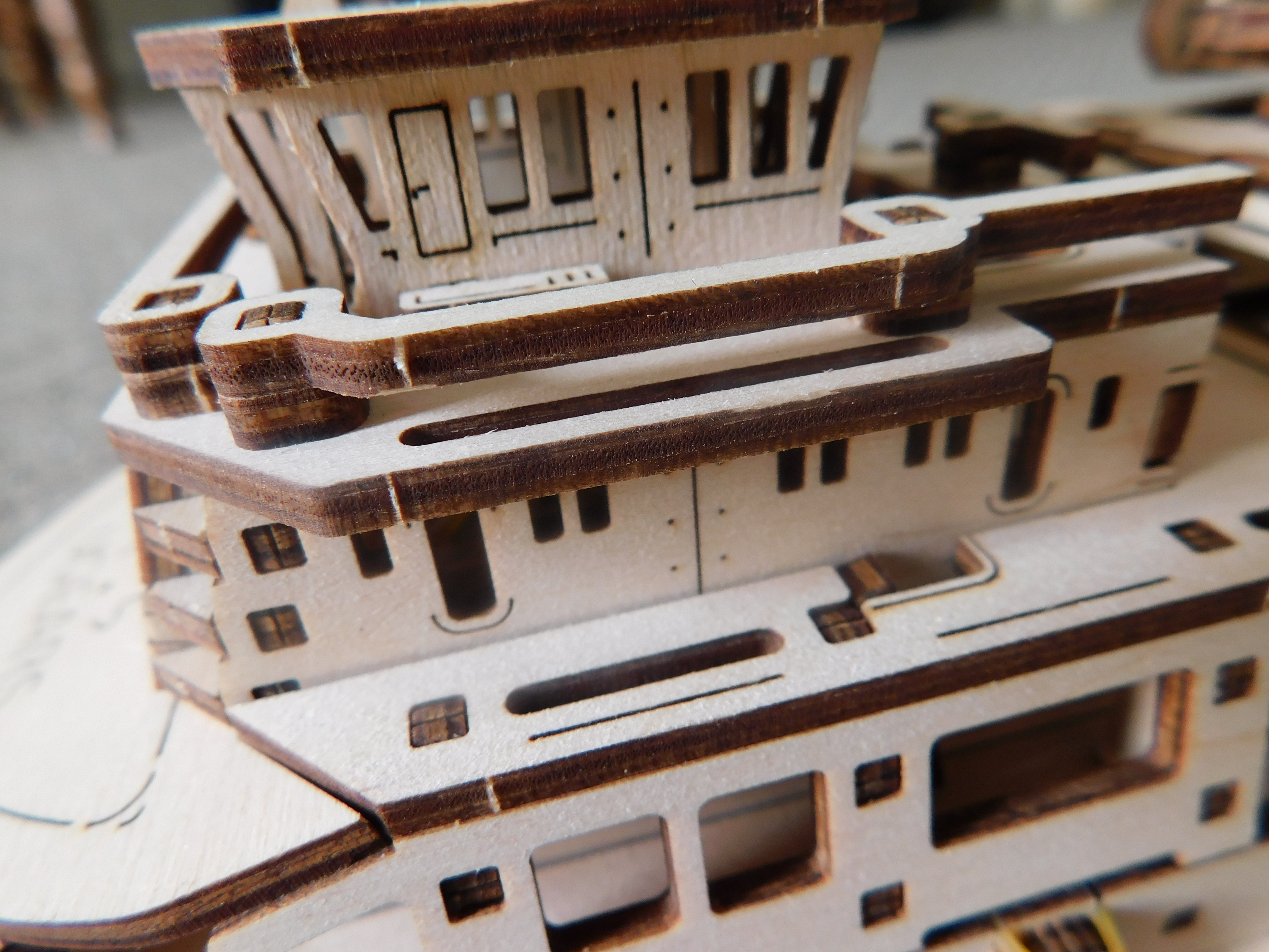 Scientific Research Ship Bridge