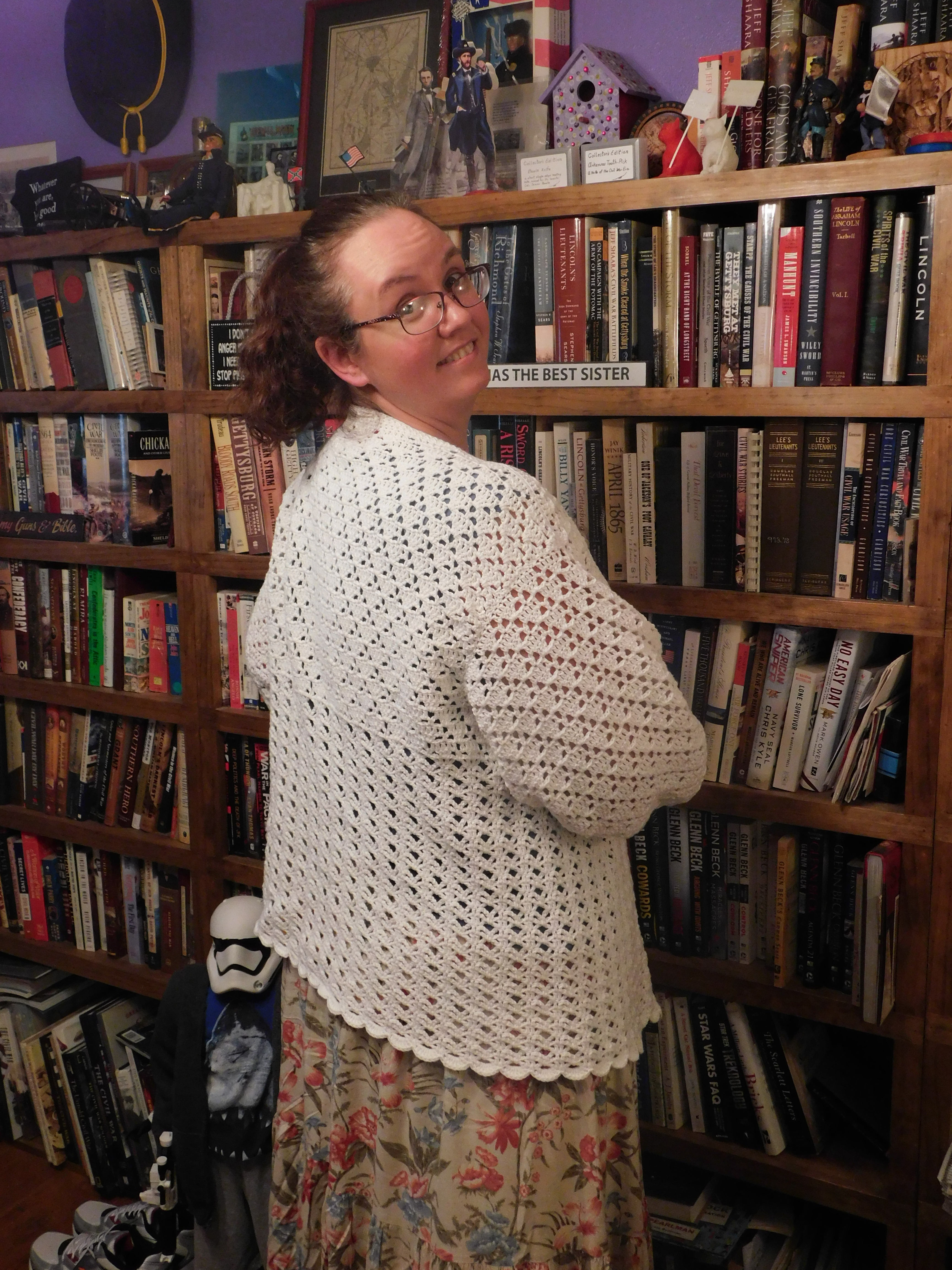 Two-Lace Cardi Back 2021