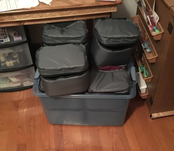 Partially Sewn Lunch Bags