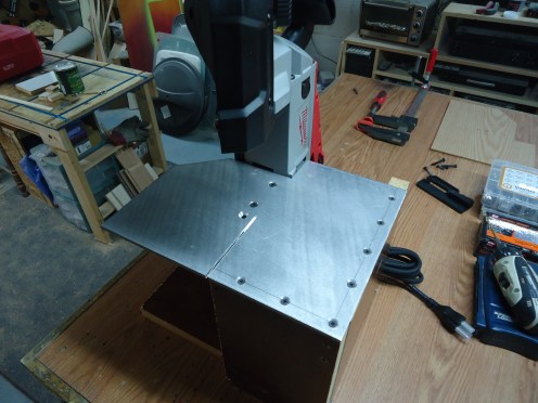 Portable Band Saw Table Blade Relief