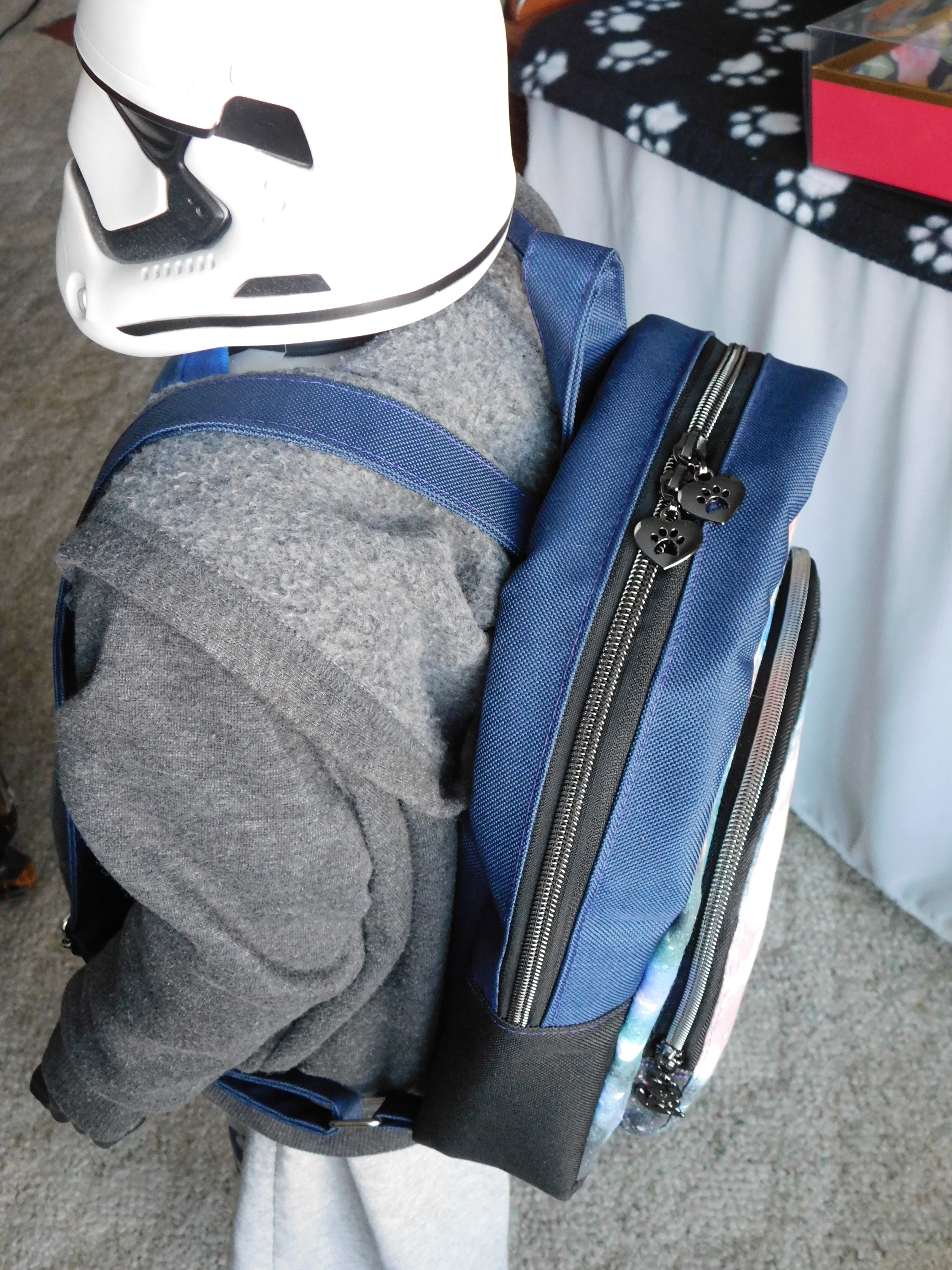 Indah's Backpack Side