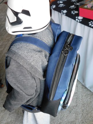 Indah's Backpack Side