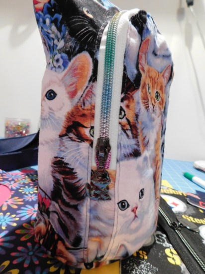 Cat Water Sling Zipper