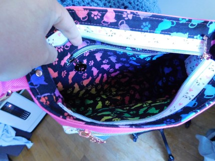 Cat Crossbody Interior