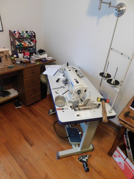 Juki Machine in Pieces